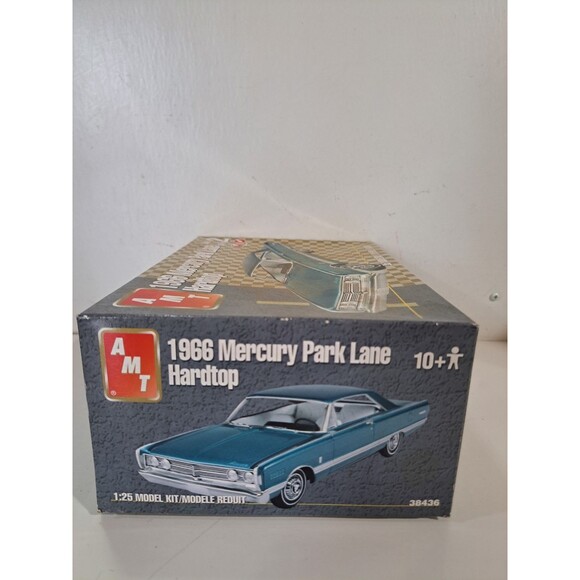 NOB AMT 38436-1HD 1:25 Scale I966 Mercury Park Lane Hardtop Car Model Kit - Picture 8 of 10